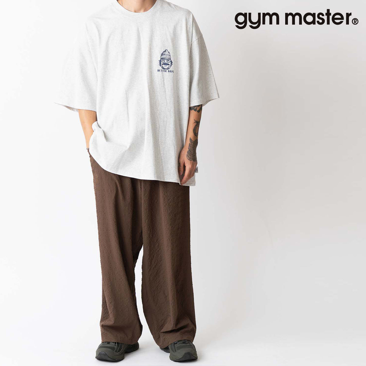 gym master ジムマスター Tシャツ 半袖 メンズ レディース オーバーサイズ 大きめ 7.4oz BETTER DAYS ビッグTEE G721710