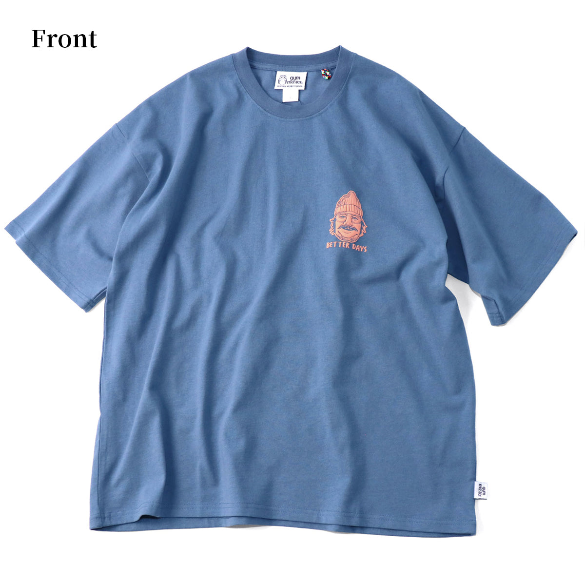 gym master ジムマスター Tシャツ 半袖 メンズ レディース オーバーサイズ 大きめ 7.4oz BETTER DAYS ビッグTEE G721710