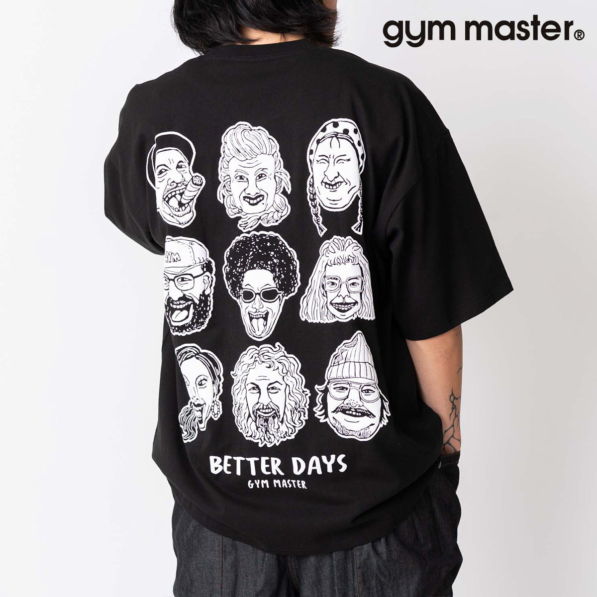 gym master ジムマスター Tシャツ 半袖 メンズ レディース オーバーサイズ 大きめ 7.4oz BETTER DAYS ビッグTEE G721710