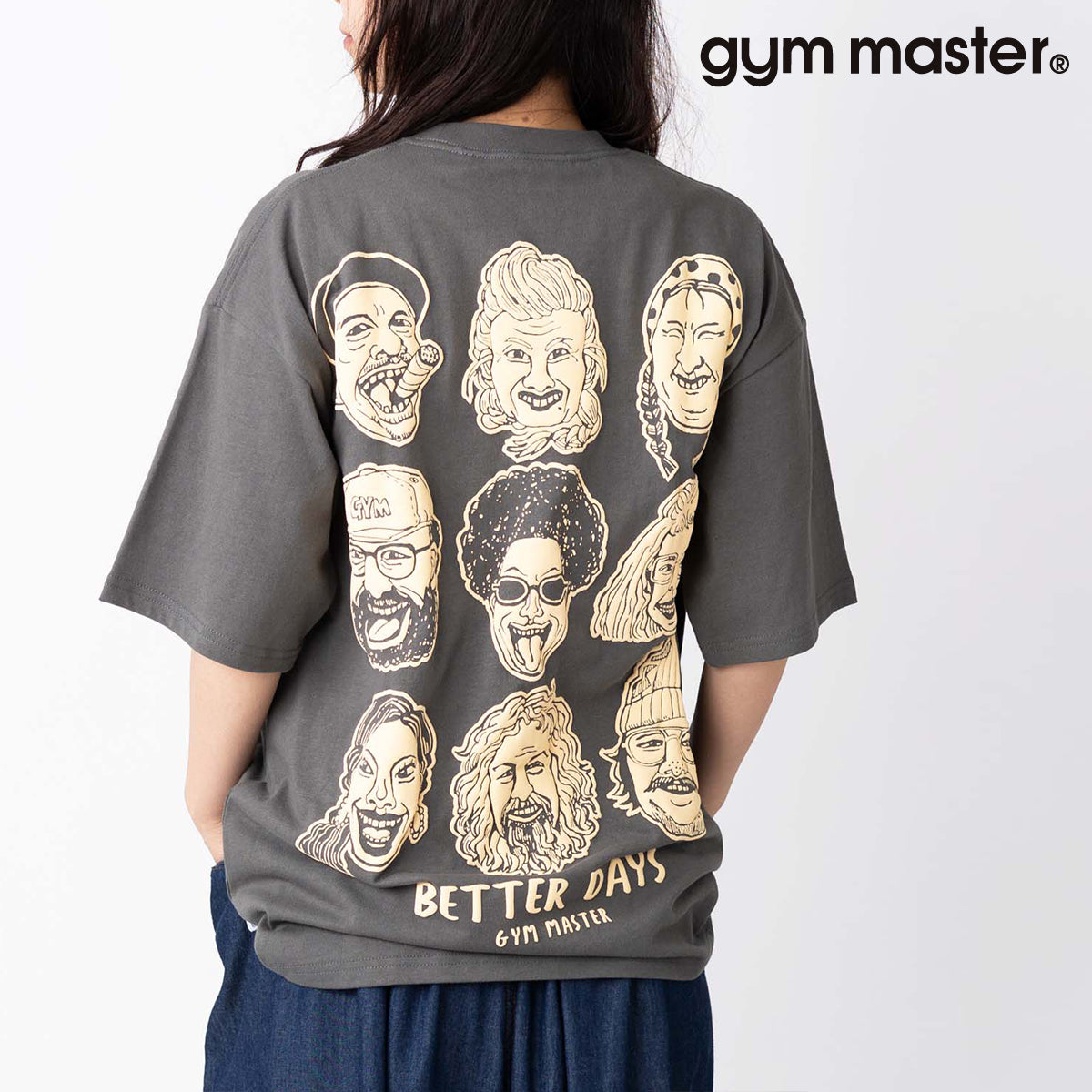 gym master ジムマスター Tシャツ 半袖 メンズ レディース オーバーサイズ 大きめ 7.4oz BETTER DAYS ビッグTEE G721710