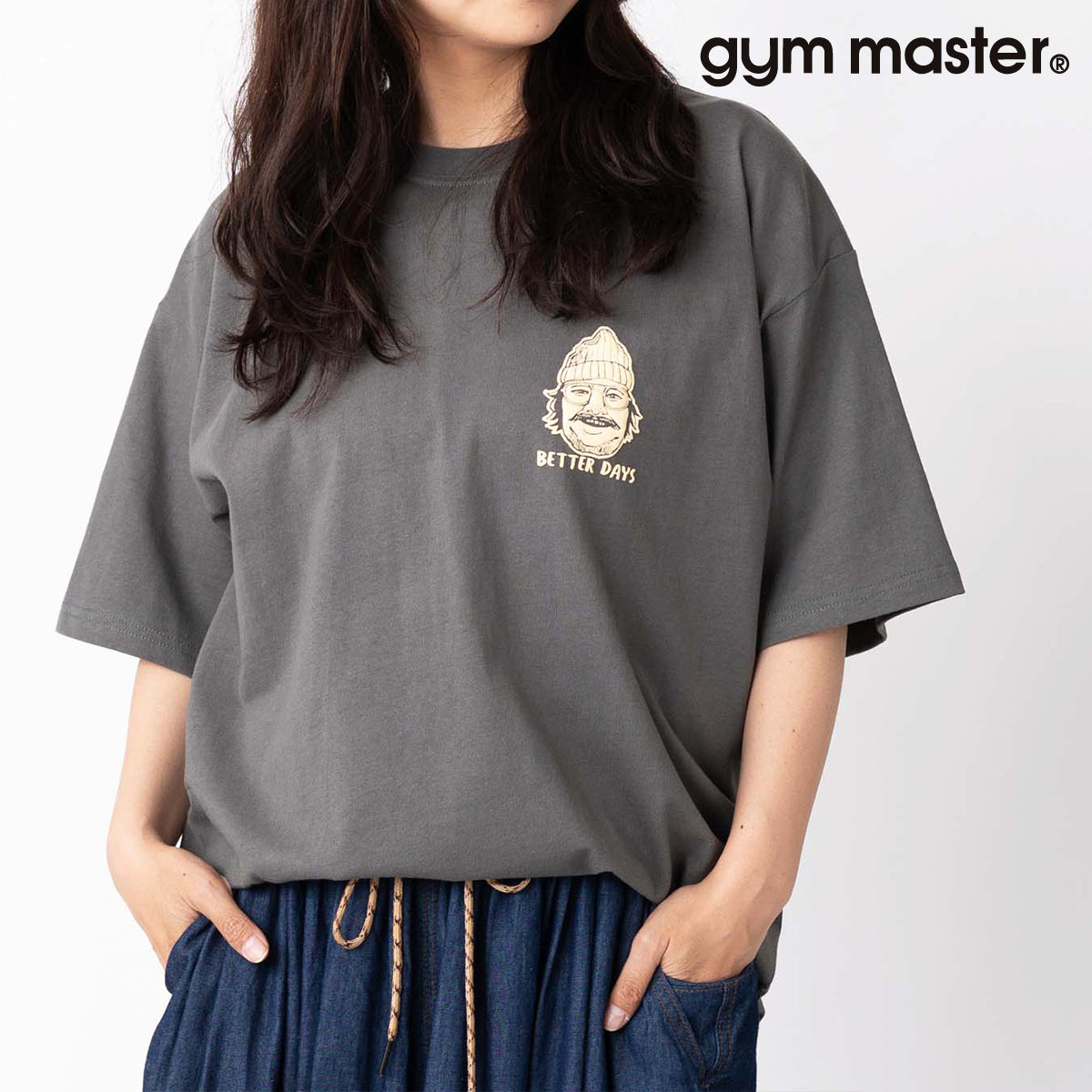 gym master ジムマスター Tシャツ 半袖 メンズ レディース オーバーサイズ 大きめ 7.4oz BETTER DAYS ビッグTEE G721710