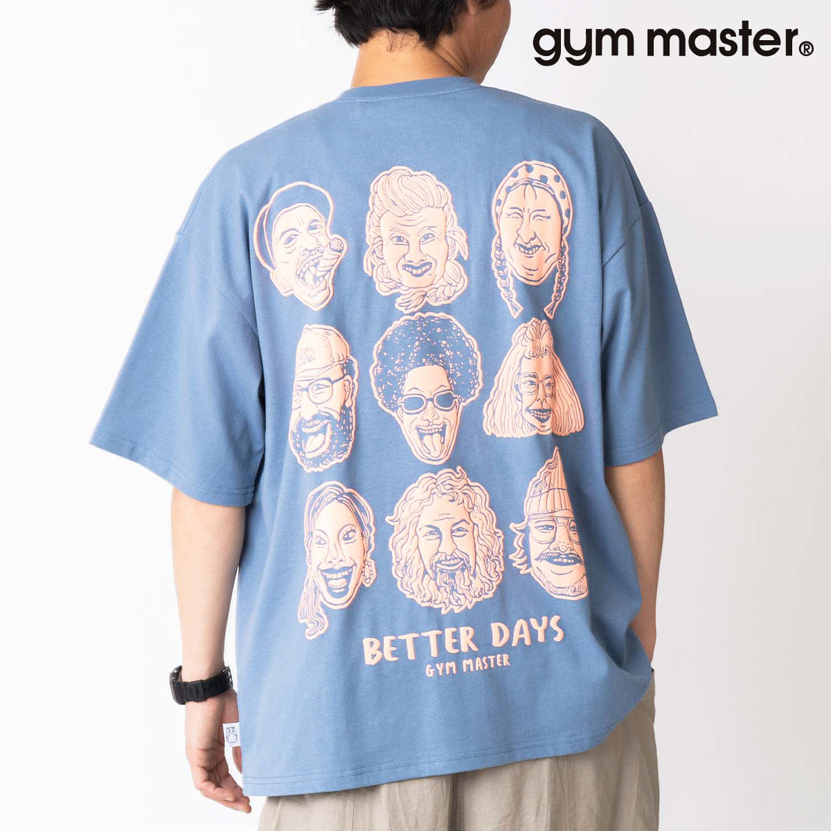 gym master ジムマスター Tシャツ 半袖 メンズ レディース オーバーサイズ 大きめ 7.4oz BETTER DAYS ビッグTEE G721710