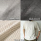 Healthknit ヘルスニット  抗菌 防臭 ボーダー 半袖Tシャツ Narrow Border Jersey Crewneck S/S 51013