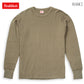 Healthknit ヘルスニット ワッフル サーマル Thermal King Raschel Honycomb Crewneck L/S #52023