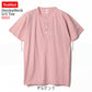Healthknit ヘルスニット ヘンリーネック 半袖Tシャツ Henley Neck S/S Tee #906S