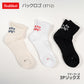 Healthknit ヘルスニット 靴下 スニーカーソックス ショートソックス ミドル丈 3P 3足セット クオーター メンズ