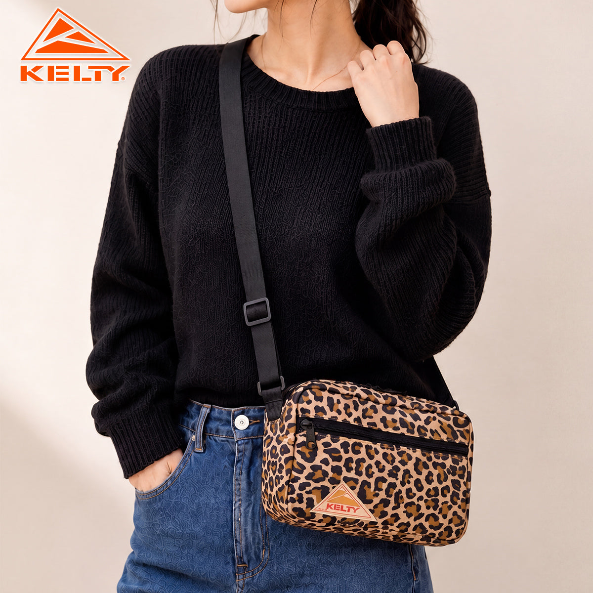 ケルティ ショルダーバッグ KELTY サコッシュ ES RECTANGLE ZIP SHOULDER S
