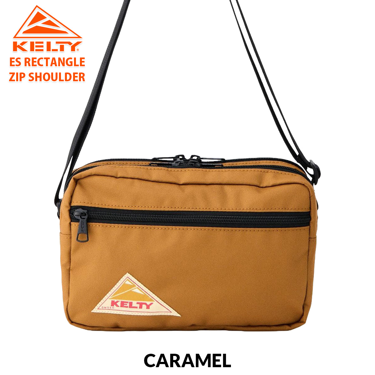 ケルティ ショルダーバッグ KELTY サコッシュ ES RECTANGLE ZIP SHOULDER S