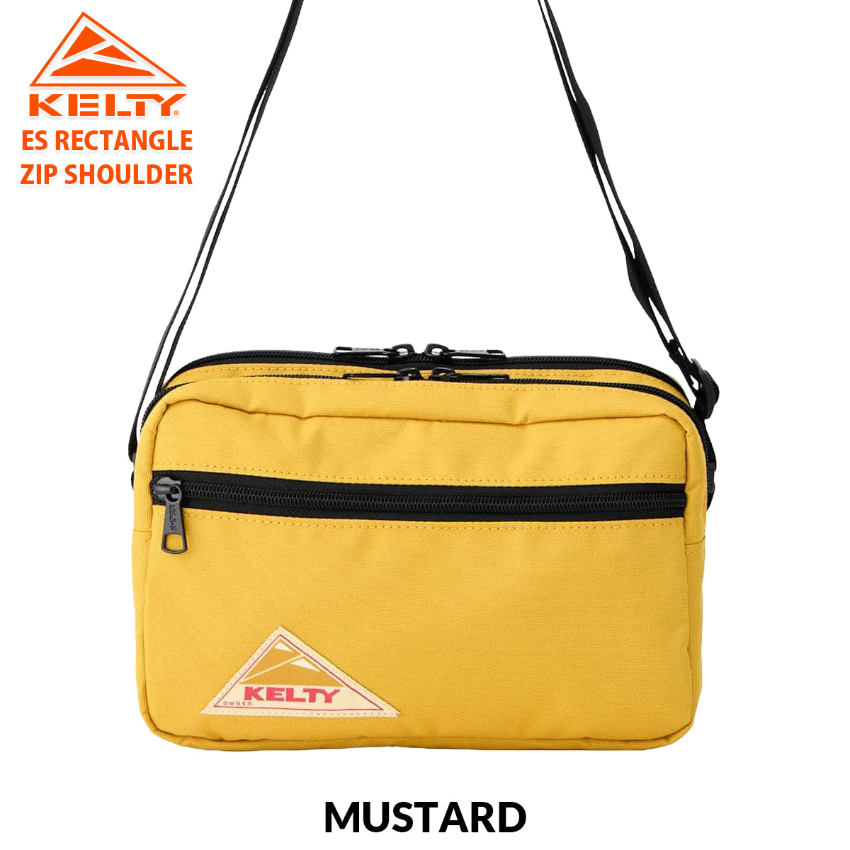 ケルティ ショルダーバッグ KELTY サコッシュ ES RECTANGLE ZIP SHOULDER S