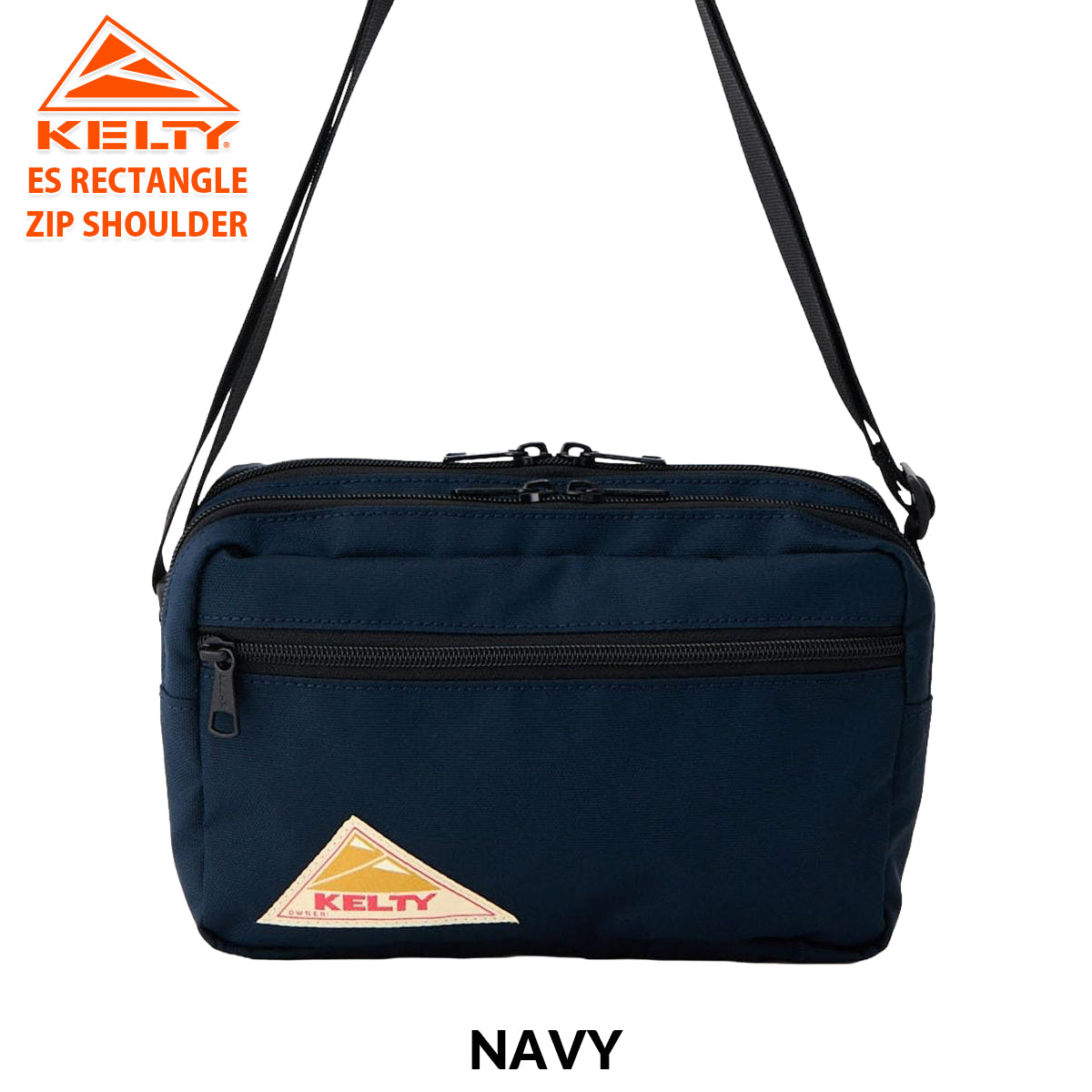 ケルティ ショルダーバッグ KELTY サコッシュ ES RECTANGLE ZIP SHOULDER S