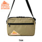 ケルティ ショルダーバッグ KELTY サコッシュ ES RECTANGLE ZIP SHOULDER S