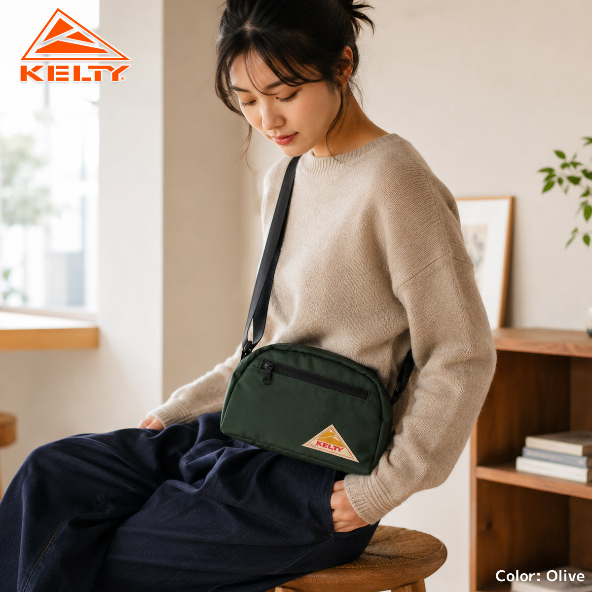 ケルティ ショルダーバッグ ES KELTY ROUND TOP BAG S