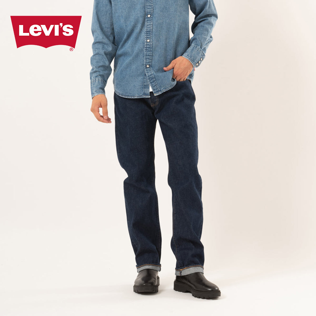 リーバイス 501 赤耳 Levi's デニム ジーンズ ストレート 00501-3683メンズ レディース