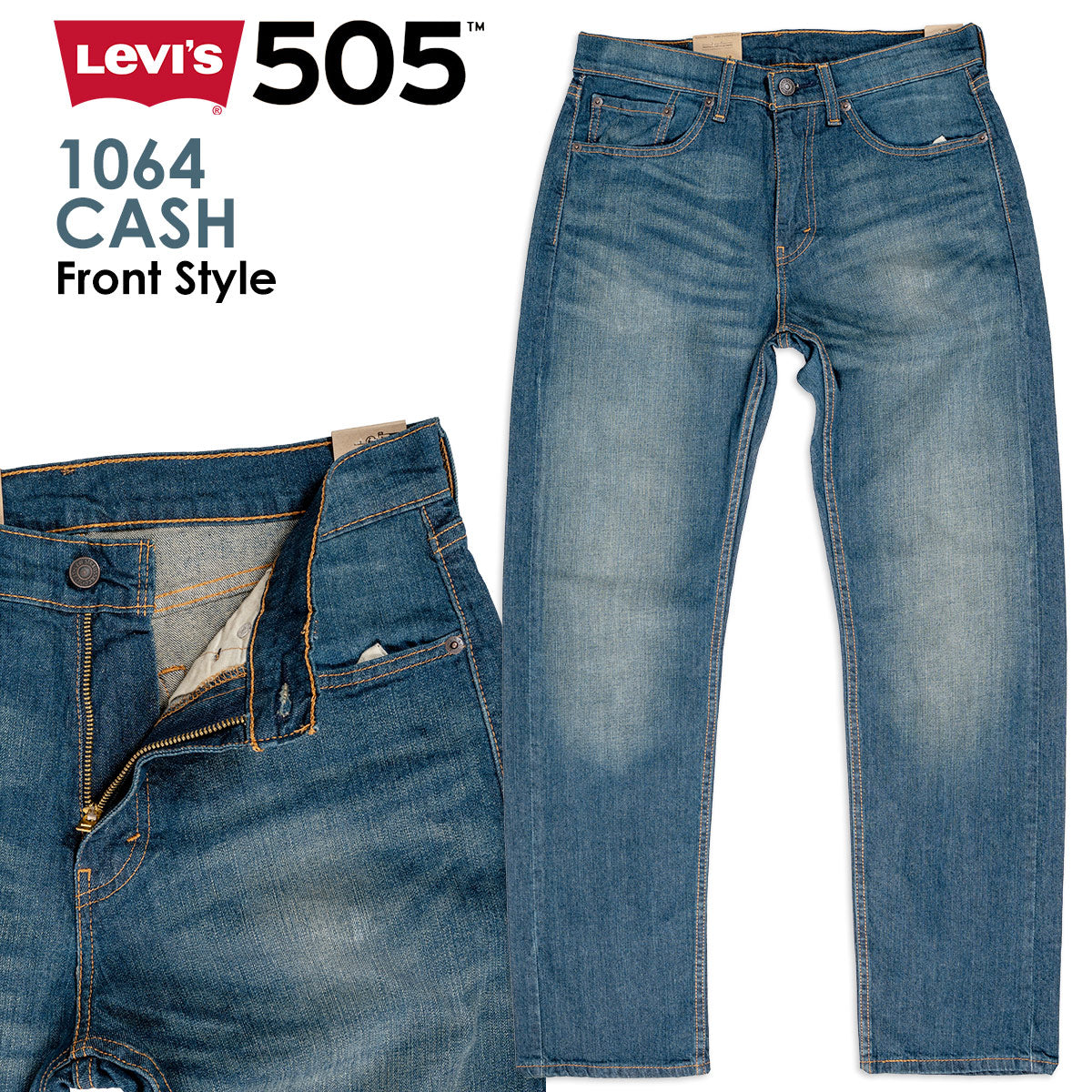 リーバイス 505 Levi's ストレッチ レギュラー ストレート デニム ジーンズ