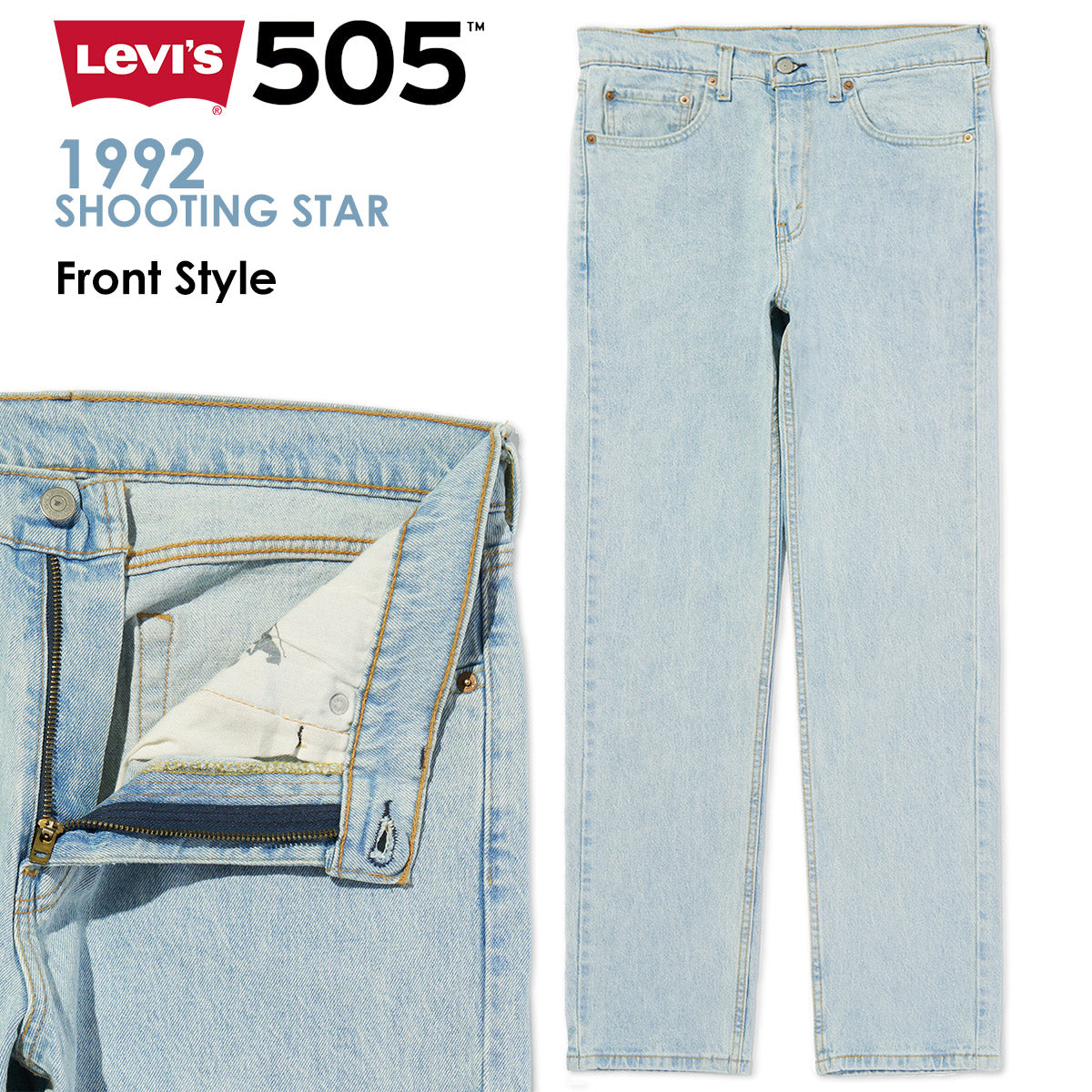 リーバイス 505 Levi's ストレッチ レギュラー ストレート デニム ジーンズ