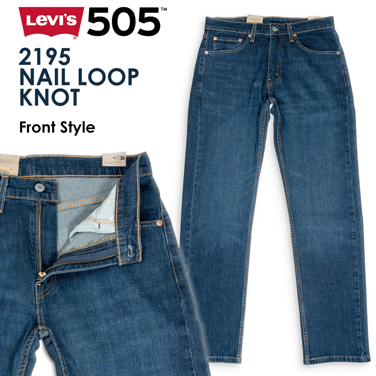 リーバイス 505 Levi's ストレッチ レギュラー ストレート デニム