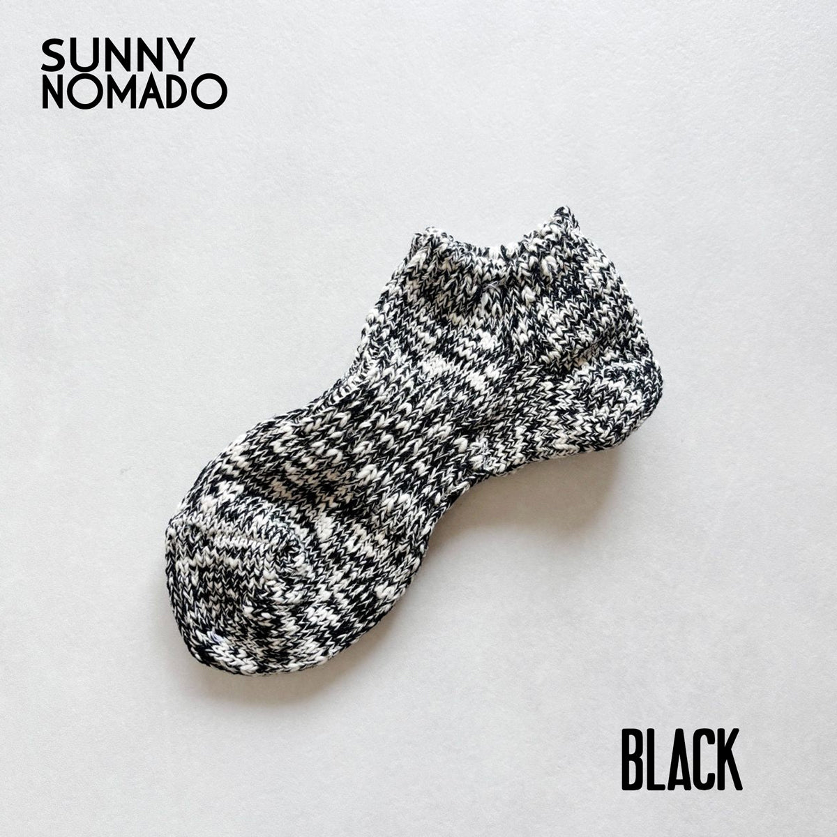 SUNNY NOMADO サニーノマド 靴下 スニーカーソックス 天然素材で短い丈の麻の靴下 TM62S-231 短い靴下 SUMMER HEMP SOCKS メンズ レディース