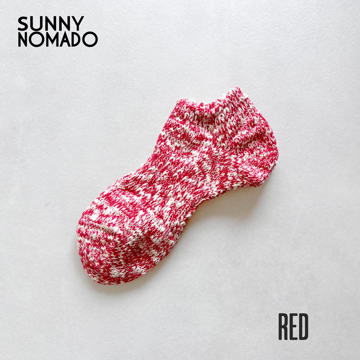 SUNNY NOMADO サニーノマド 靴下 スニーカーソックス 天然素材で短い丈の麻の靴下 TM62S-231 短い靴下 SUMMER HEMP SOCKS メンズ レディース