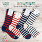 rasox ラソックス 後継ブランド 靴下 ソックス コットンネップボーダークルー コンフィハウス コンフィーハウス COMFY HOUSE 定番 メンズ レディース