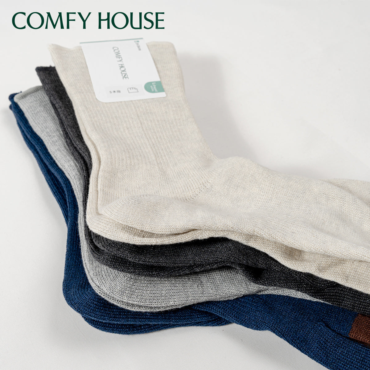 rasox ラソックス 後継ブランド 5本指靴下 ソックス FFコットンクルー コンフィハウス コンフィーハウス COMFY HOUSE 定番 メンズ レディース