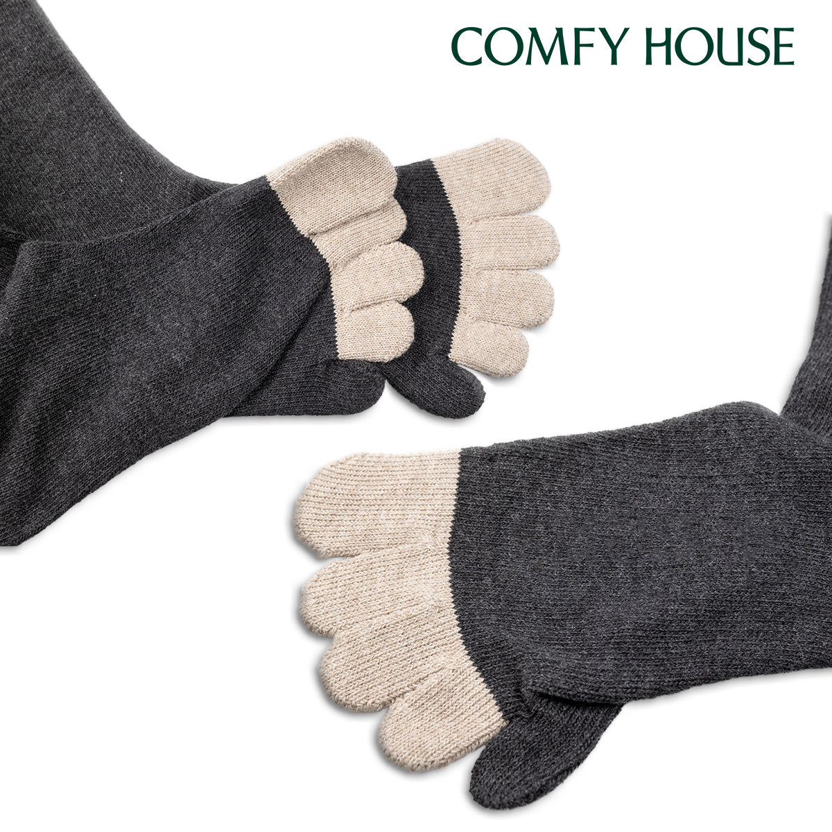 rasox ラソックス 後継ブランド 5本指靴下 ソックス FFコットンクルー コンフィハウス コンフィーハウス COMFY HOUSE 定番 メンズ レディース