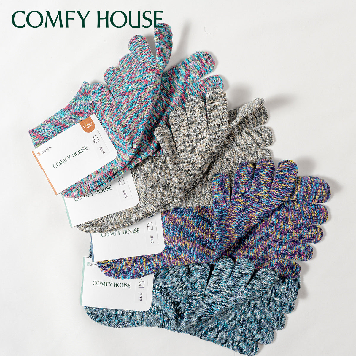 rasox ラソックス 後継ブランド 5本指靴下 ソックス FFスプラッシュスニーカー コンフィハウス コンフィーハウス COMFY HOUSE 定番 メンズ レディース