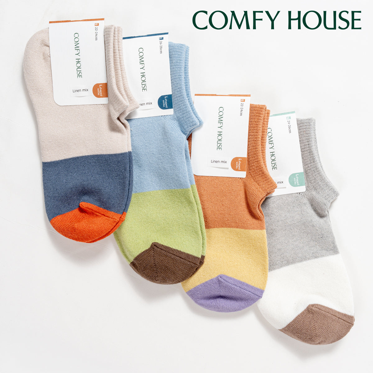 rasox ラソックス 後継ブランド 靴下 ソックス コットンリネンスニーカー コンフィハウス コンフィーハウス COMFY HOUSE 定番 メンズ レディース