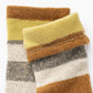 rasox ラソックス 後継ブランド 靴下 ウール ソックス 秋冬 マルチボーダーウールクルー コンフィハウス コンフィーハウス COMFY HOUSE 定番