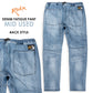 ROKX ロックス デニム クライミングパンツ DENIM FATIGUE PANT デニム ファティーグパンツ