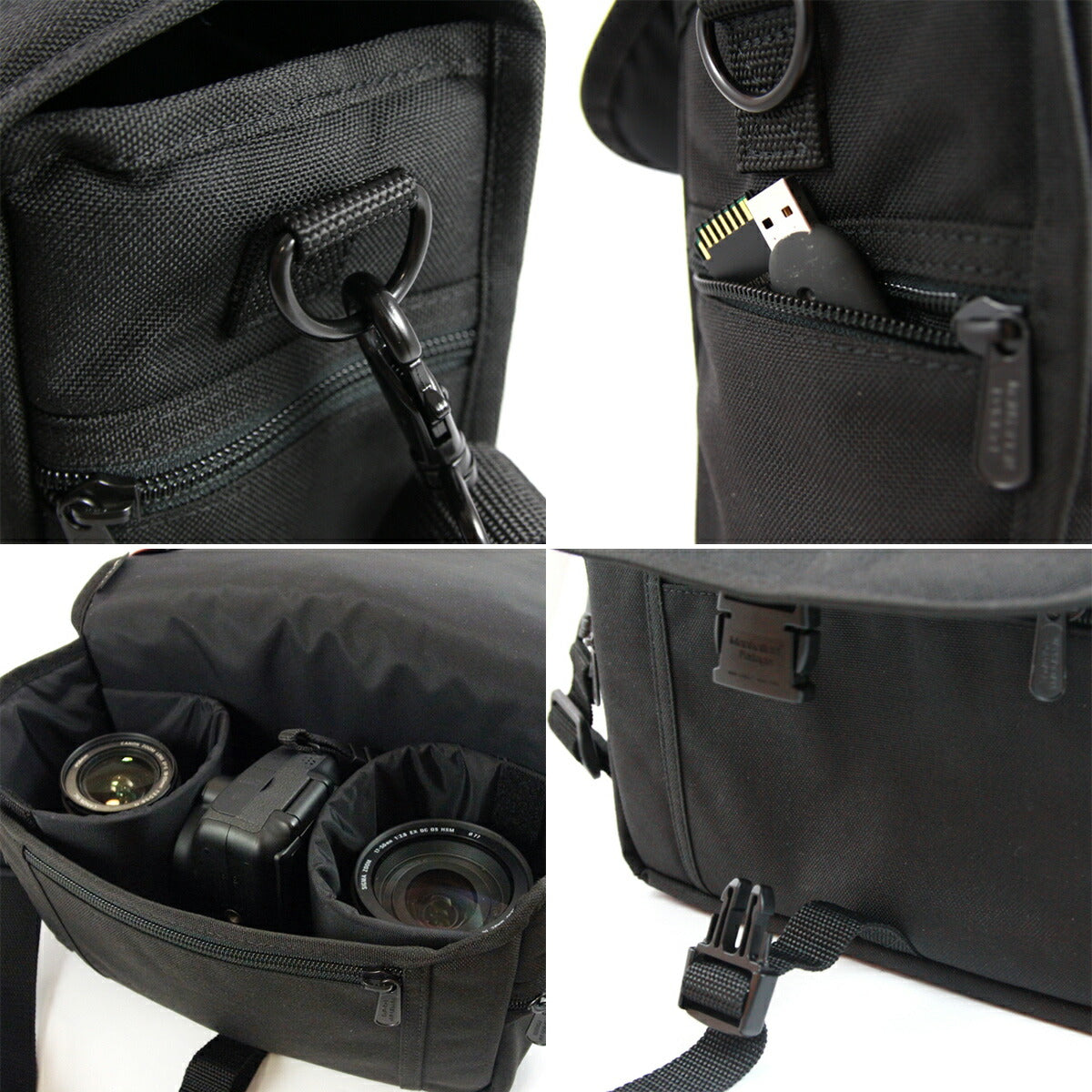 マンハッタンポーテージ カメラバッグ Gracie Camera Bag MP1545 ディテール