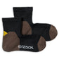 rasox ラソックス スニーカーソックス ミドル丈 靴下 ブロックパイルミッド