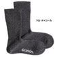 rasox/ラソックス/靴下/クルーソックス/パイルクルー/702チャコール